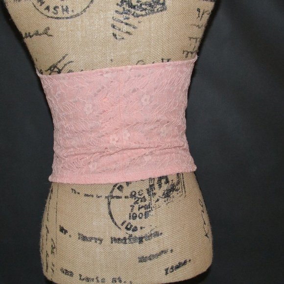 NWT Lily White Pink Corset Size M & XS - Picture 6 of 6